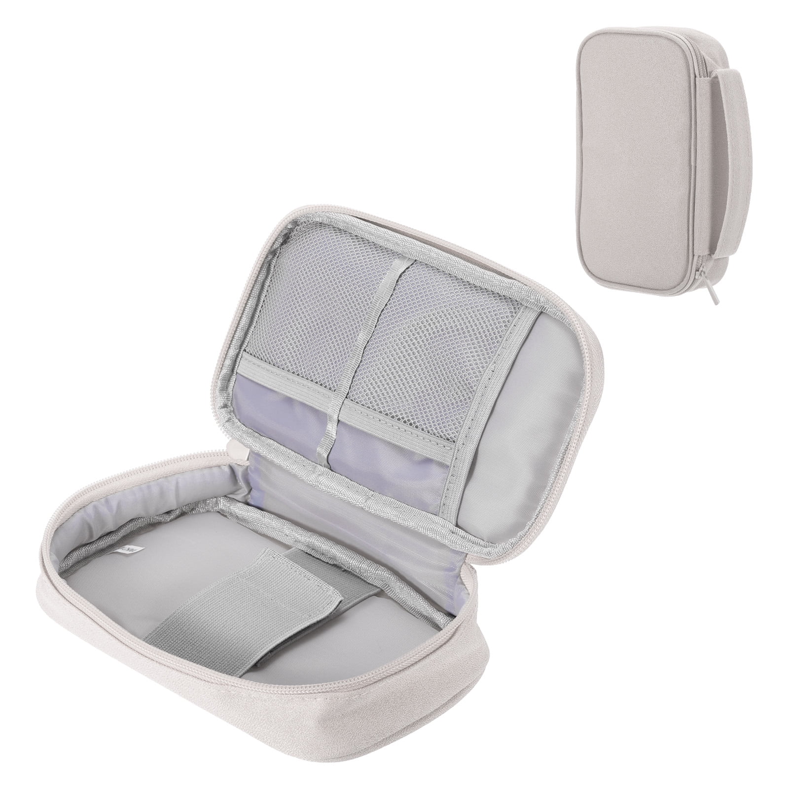 Uxcell Electronic Organizer Case Travel Cable Bag Single Layer