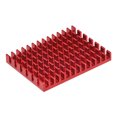 thumbnail image 1 of Uxcell Electronic Radiator Aluminium Heatsink 30x40x5mm Red Pack of 6, 1 of 6