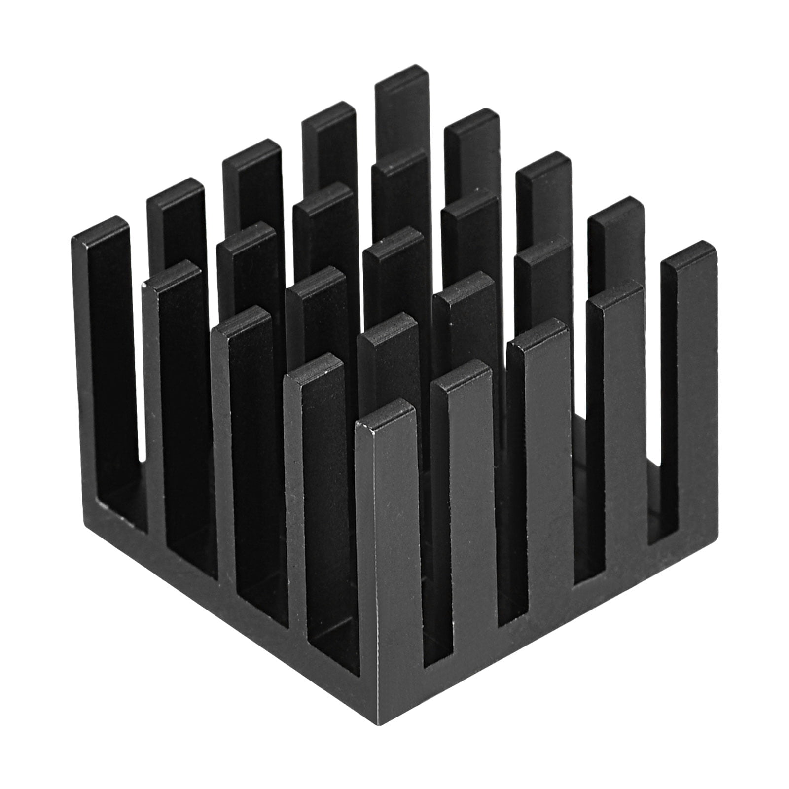 Uxcell Electronic Radiators Aluminium Heatsink 20x20x16mm for CPU Black ...