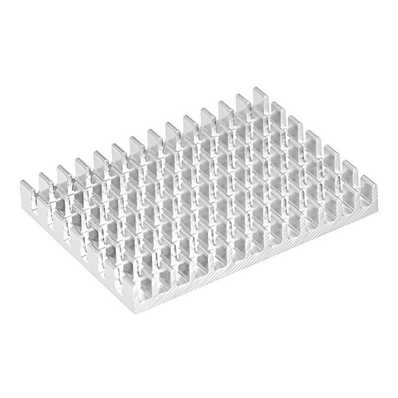 Uxcell Electronic Radiators Aluminium Heatsink 30x40x5mm for CPU Silver Tone 5 Pack