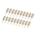 thumbnail image 1 of Uxcell Electronic Vibration Sensor Gold Plating Ball Tilt Shaking Trigger Switch Metal Gold Tone 20Pcs, 1 of 2