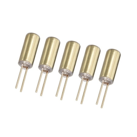 Uxcell Electronic Vibration Sensor Gold Plating Ball Tilt Shaking Trigger Switch Metal Gold Tone 5pcs