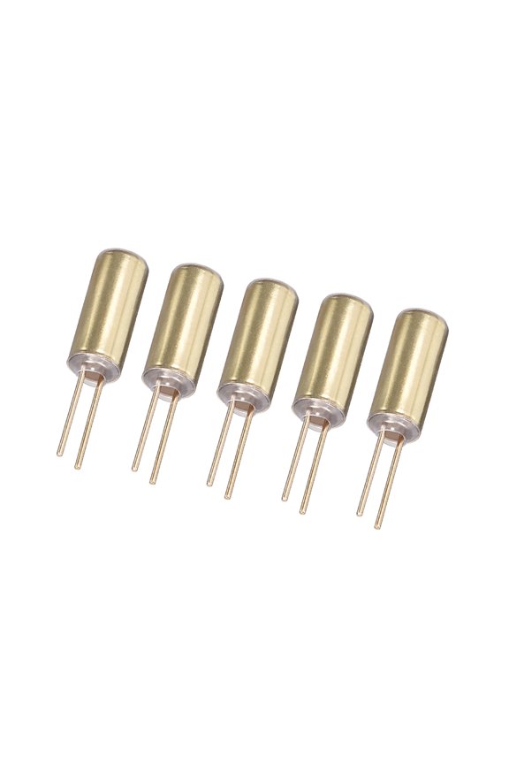 Electronic Vibration Sensor Gold Plating Ball Tilt Shaking Trigger Switch Metal Gold Tone 5pcs