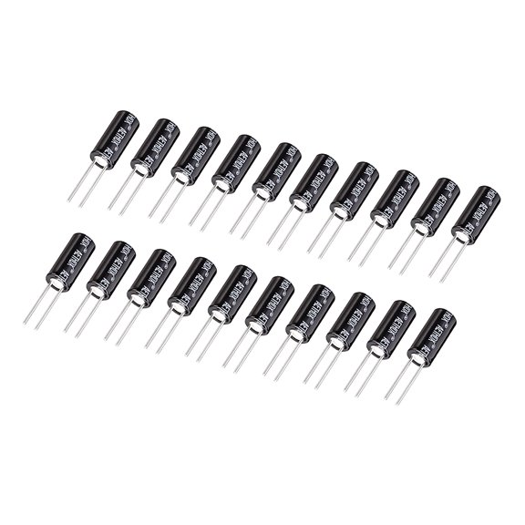 Uxcell Electronic Vibration Sensor Gold Plating Tilt Shaking Trigger Switch Metal Black 20Pcs