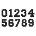 thumbnail image 1 of Uxcell Embroidered Numbers Patches, Numbers 0-9 Applique Embroidered Patch Sew on Decals 1.77 Inch, Black 10 Pcs, 1 of 7