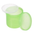 thumbnail image 1 of Uxcell Empty Plastic Paint Pail with Sealing Lid 0.13 Gallon Green 2 Pack, 1 of 6