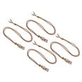 thumbnail image 1 of Uxcell Empty Stone Necklace Holder , 4 Pcs Crystal Stone Holder Cage, Coffee, 1 of 6