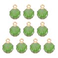 thumbnail image 1 of Uxcell Enamel Pendants, 10 Pack Shell Shape Mini Pendant for Jewelry Making DIY, Green, 1 of 6