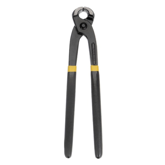 Uxcell End Cutting Pliers 10" Nail Concreters' Nippers with Black Yellow Plastic Handle for DIY Crafts
