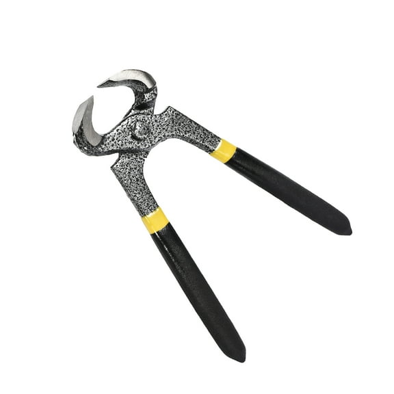 Uxcell End Cutting Pliers Precision End Nippers Dipped Plastic Handle Wire Cutter Pliers 6.10" x 2.17" x 0.75" Black