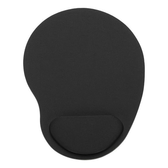 Uxcell Ergonomic Mouse Pad, Gel Mouse Pad with Wrist Rest Support Memory Foam Computers Mat with Non-Slip Base Black