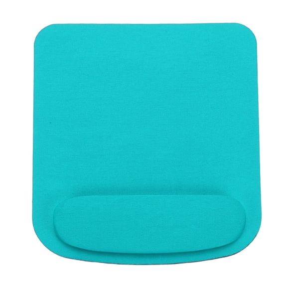 Uxcell Ergonomic Mouse Pads, Gel Mouse Pads with Wrist Rest Support Memory Foam Computer Mat with Non-Slip Base White/Blue