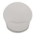 thumbnail image 1 of Uxcell Ergonomic Mouse Pads, Gel Mouse Pads with Wrist Rest Support Memory Foam Computers Mat with Non-Slip Base Light Grey, 1 of 7