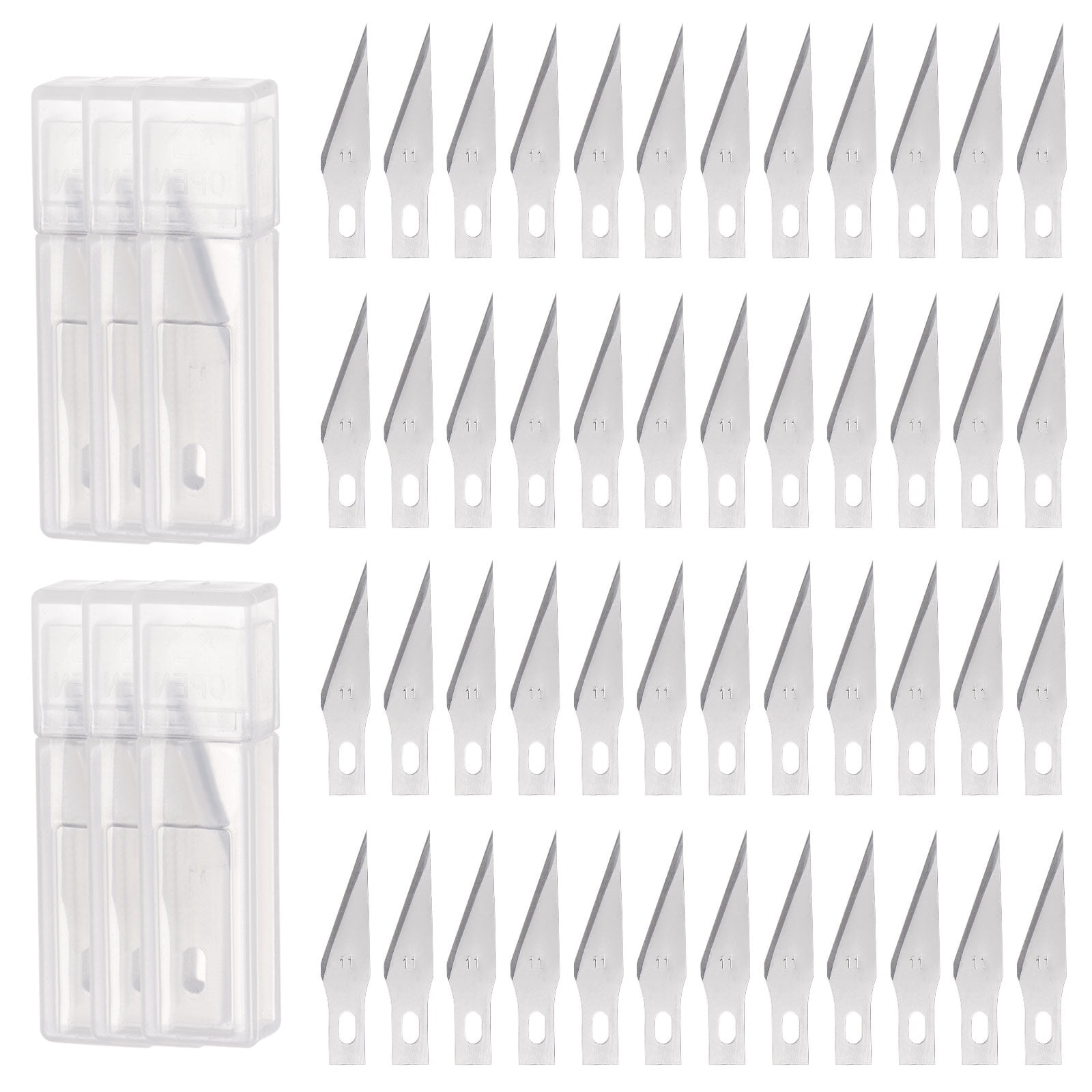 Uxcell Exacto Knife Blades 11 Hobby Knife Blades Precision Exacto