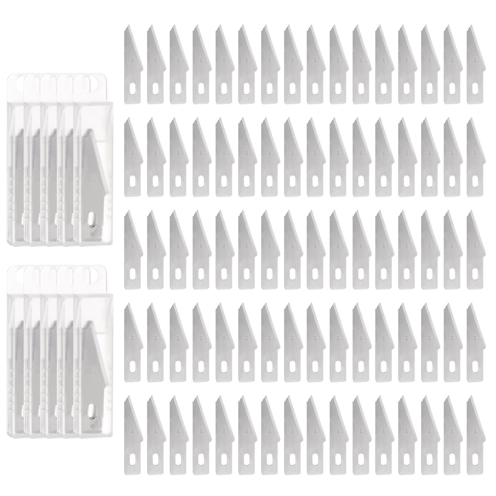 Uxcell Exacto Knife Blades 2 Hobby Knife Blades Precision Exacto