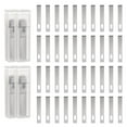 thumbnail image 1 of Uxcell Exacto Knife Blades #4 Hobby Knife Blades Precision Exacto Blades Hobby Knife Blade Refills 40 Pack, 1 of 6