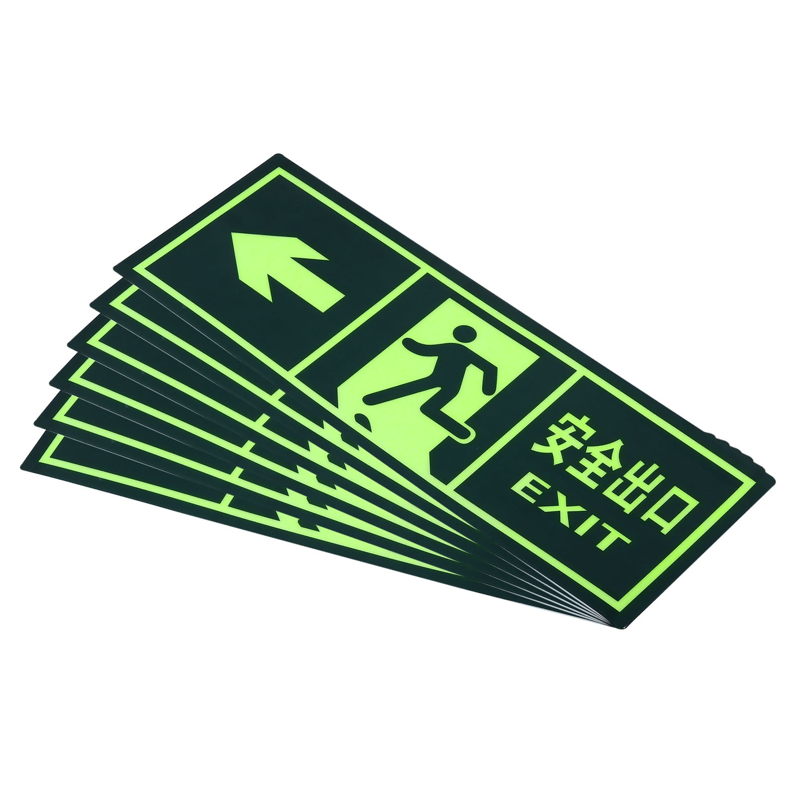 Uxcell Exit Sign Arrow Stickers, 14.2