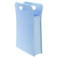 thumbnail image 1 of Uxcell Expanding File Folder A4 Plastic Accordion Files Organizer with Snap Buttons, Blue, 1 of 5