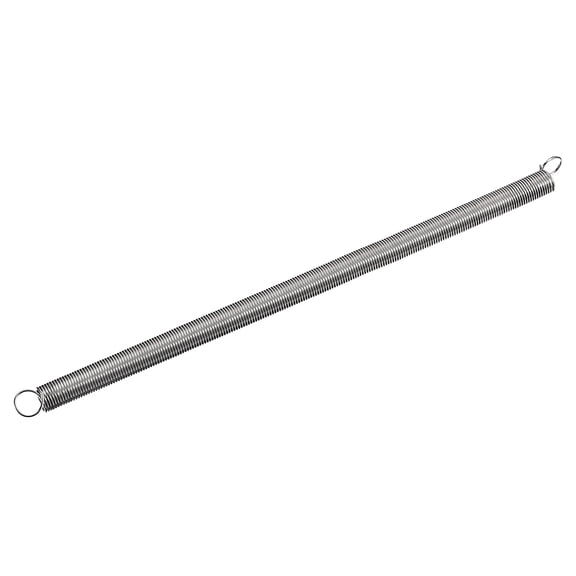 Uxcell Extended Spring (0.043"x0.43"x10.25"/1.1x11.11x260.35mm), Spring Steel Dual Hook Tension Springs