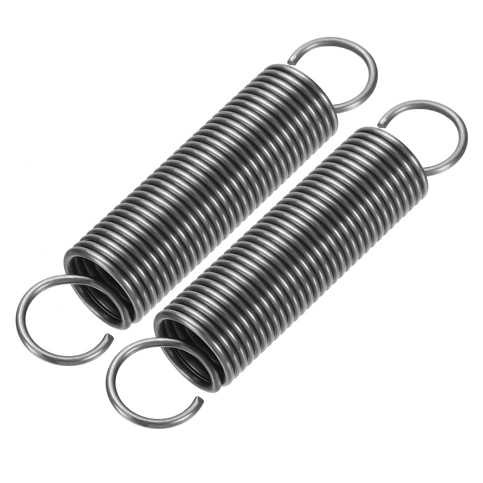Uxcell Extension Spring, Wire Diameter Free Length Spring Steel Dual