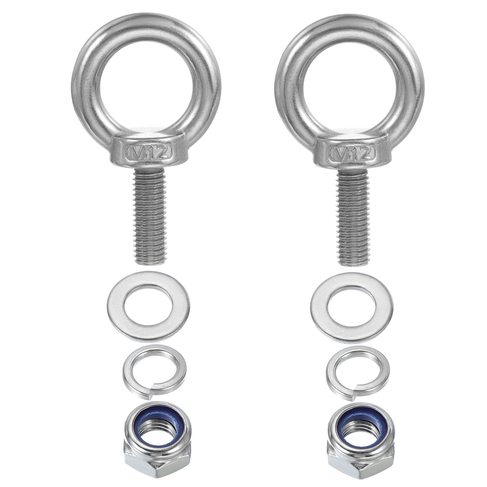 4 Golfari A Occhiello In Acciaio Inox 304 M12 – Best-Metal-Products (BMP) 1200204