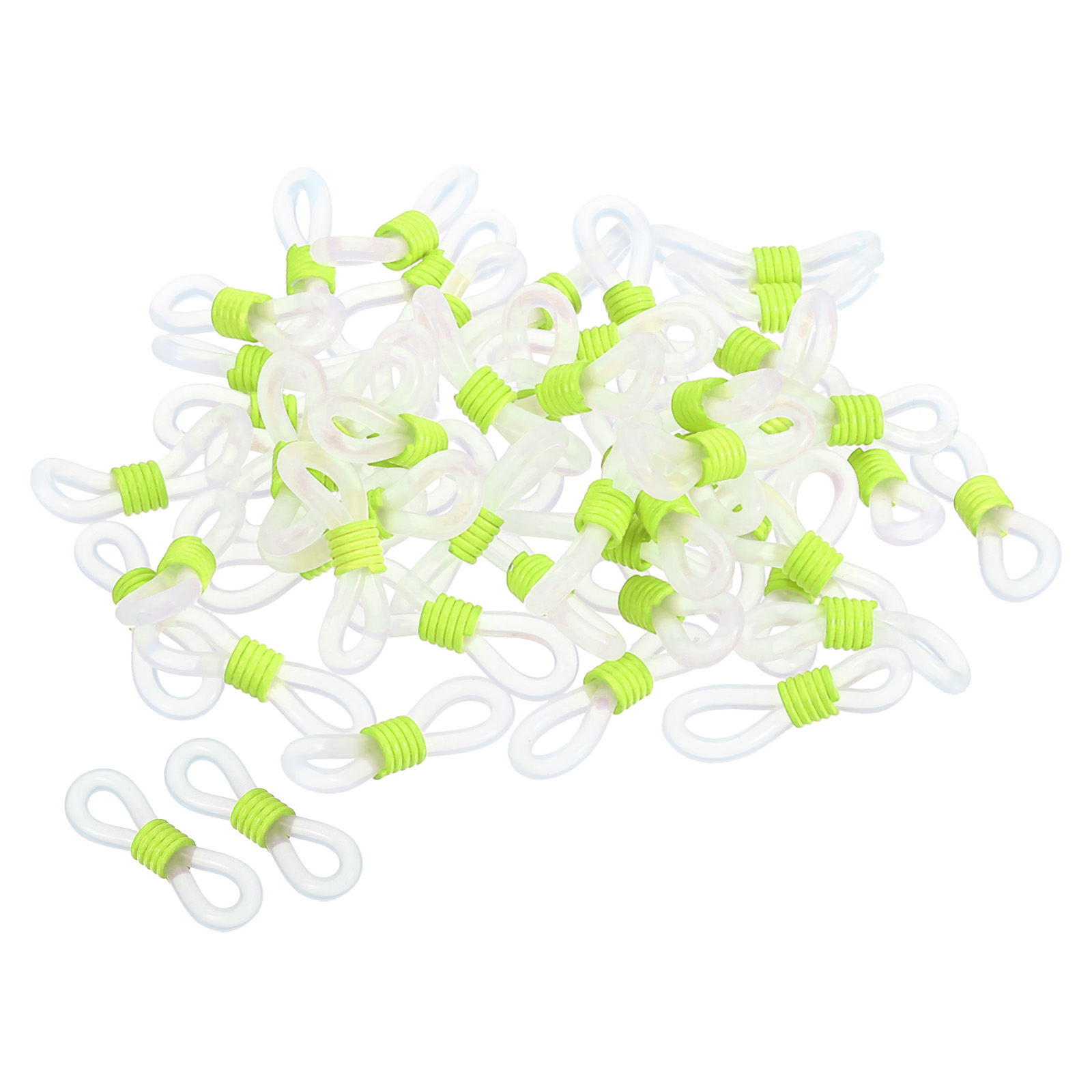 Uxcell Eyeglass Chain Connector Sunglasses Silicon Rubber Strap Holder ...