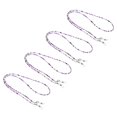 thumbnail image 1 of Uxcell Eyeglass Strap 4 Pack Adjustable Eye Glasses Holder Chains Beaded Sunglasses Eyewear Retainer Purple Mixed Color, 1 of 6