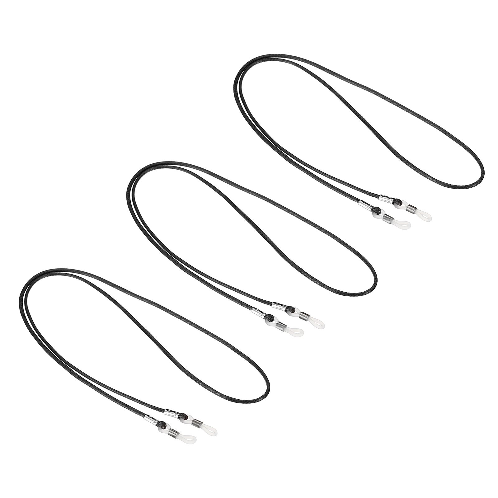 4 Pack Leather Eyeglass Straps – Adjustable Eyewear Retainers, Anti-Slip Lanyards, Unisex