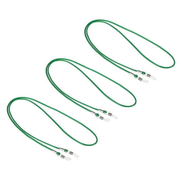 Uxcell Eyeglass Holder Chains Adjustable Eye Glasses Neck Strap String Safety Lanyard Sunglasses Eyewear Retainer Green