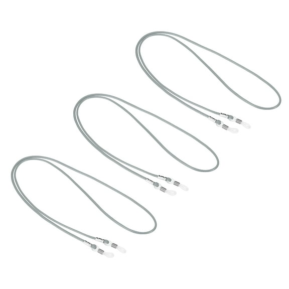 Uxcell Eyeglass Holder Chains Adjustable Eye Glasses Neck Strap String Safety Lanyard Sunglasses Eyewear Retainer Grey