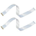 thumbnail image 1 of Uxcell FFC Cable 0.5mm Pitch 30 Pin 250mm Flat Ribbon Cable for LCD Screen B Type 2 Pack, 1 of 6