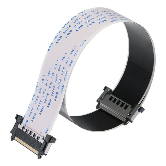 Uxcell FFC FPC Cable 0.5mm Pitch 41 Pin 400mm Flat Ribbon Cable for LCD Screen