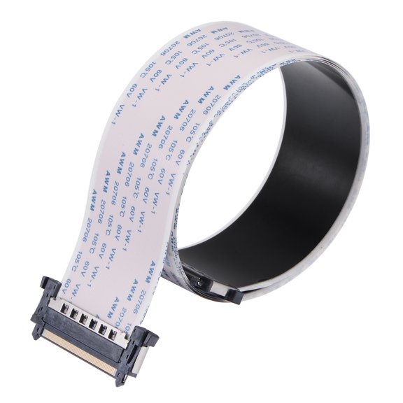 Uxcell FFC FPC Cable 0.5mm Pitch 51 Pin 800mm Flat Ribbon Cable for LCD Screen