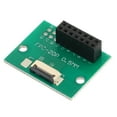 thumbnail image 1 of Uxcell FFC FPC Connector Board 14 Pin 0.5mm 2.54mm to 1.0mm 2.54mm TV PCB Converter Board, 1 of 5