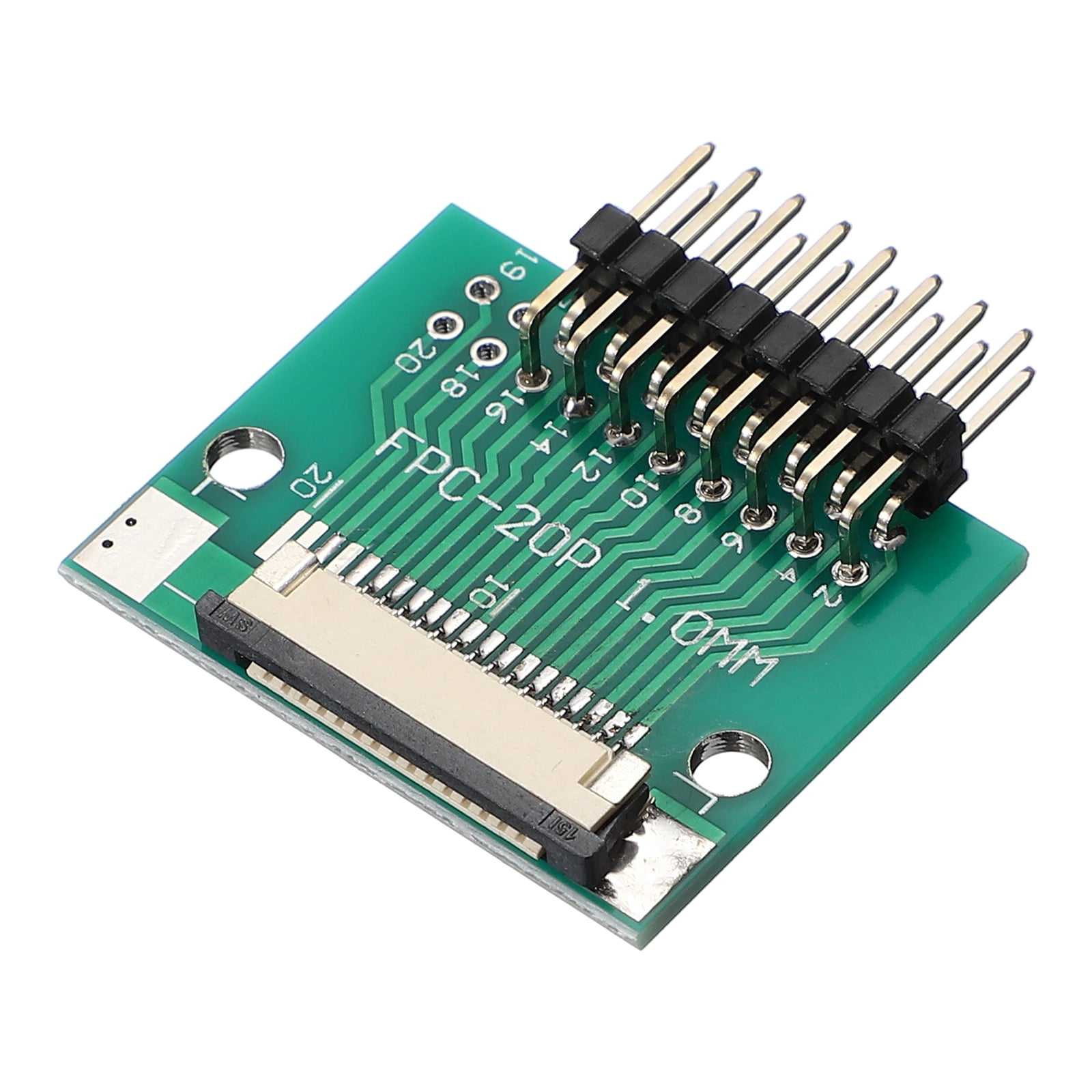 Uxcell FFC FPC Connector Board 15 Pin 1mm Socket to 2.54mm Double Row ...