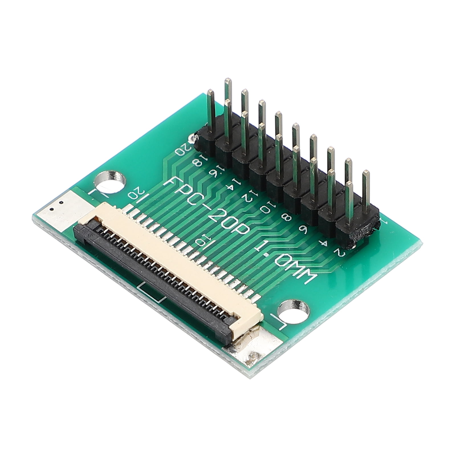 Uxcell FFC FPC Connector Board 18 Pin 1mm Socket to 2.54mm Double Row ...