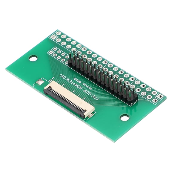 Uxcell FFC FPC Connector Board 30 Pin 0.5mm Socket to 2mm Double Row Straight Needles Flip-down Adapter, PCB Converter Board for LCD TV Digital Camera Laptop