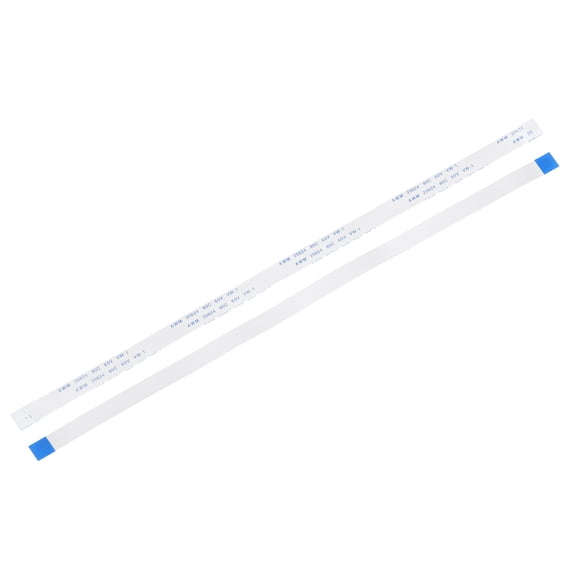 Uxcell FFC FPC Flat Flexible Cable, 15 Pin 0.5mm Pitch 250mm Long (A Type) for LCD 3D Printer Camera DVD TV Laptop Audio Pack of 10