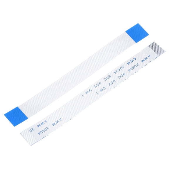 Uxcell FFC FPC Flat Flexible Cable, 16 Pins 0.5mm Pitch 80mm Long (A Type) for LCD 3D Printer Camera DVD TV Laptop Audio Pack of 5