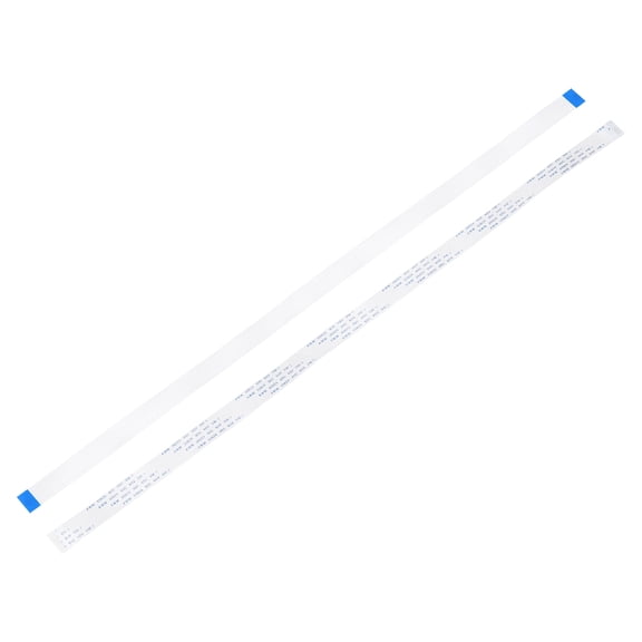 Uxcell FFC FPC Flat Flexible Cable, 28 Pins 0.5mm Pitch 500mm Long (A Type) for LCD 3D Printer Camera DVD TV Laptop Audio Pack of 5