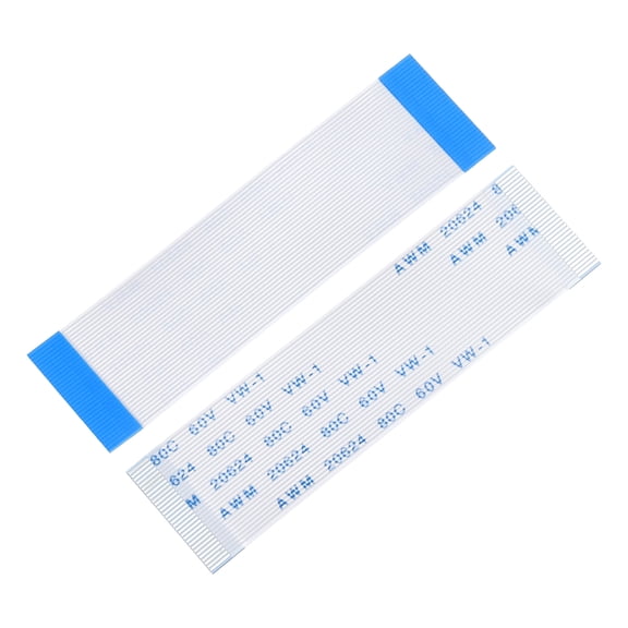 Uxcell FFC FPC Flat Flexible Cable, 32 Pins 0.5mm Pitch 60mm Long (A Type) for LCD 3D Printer Camera DVD TV Laptop Audio Pack of 5