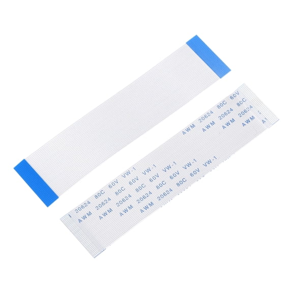 Uxcell FFC FPC Flat Flexible Cable, 36 Pins 0.5mm Pitch 80mm Long (A Type) for LCD 3D Printer Camera DVD TV Laptop Audio Pack of 5