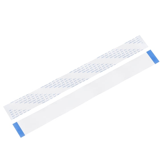 Uxcell FFC FPC Flat Flexible Cable, 50 Pin 0.5mm Pitch 250mm Long (A Type) for LCD 3D Printer Camera DVD TV Laptop Audio Pack of 10