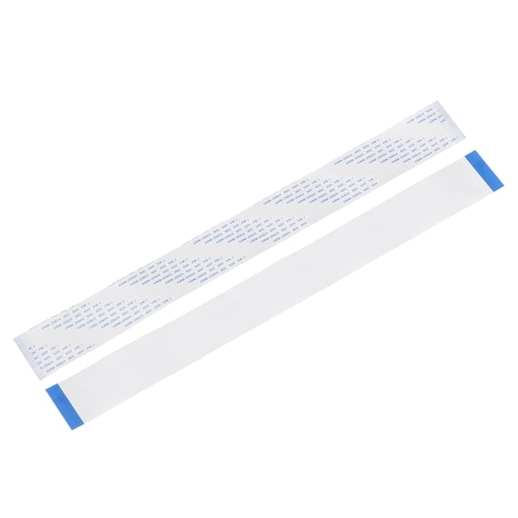 Uxcell FFC FPC Flat Flexible Cable, 60 Pin 0.5mm Pitch 300mm Long (A Type) for LCD 3D Printer Camera DVD TV Laptop Audio Pack of 10