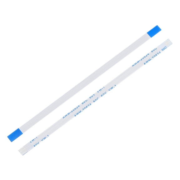 Uxcell FFC FPC Flat Flexible Cable, 7 Pins 0.5mm Pitch 100mm Long (A Type) for LCD 3D Printer Camera DVD TV Laptop Audio Pack of 20