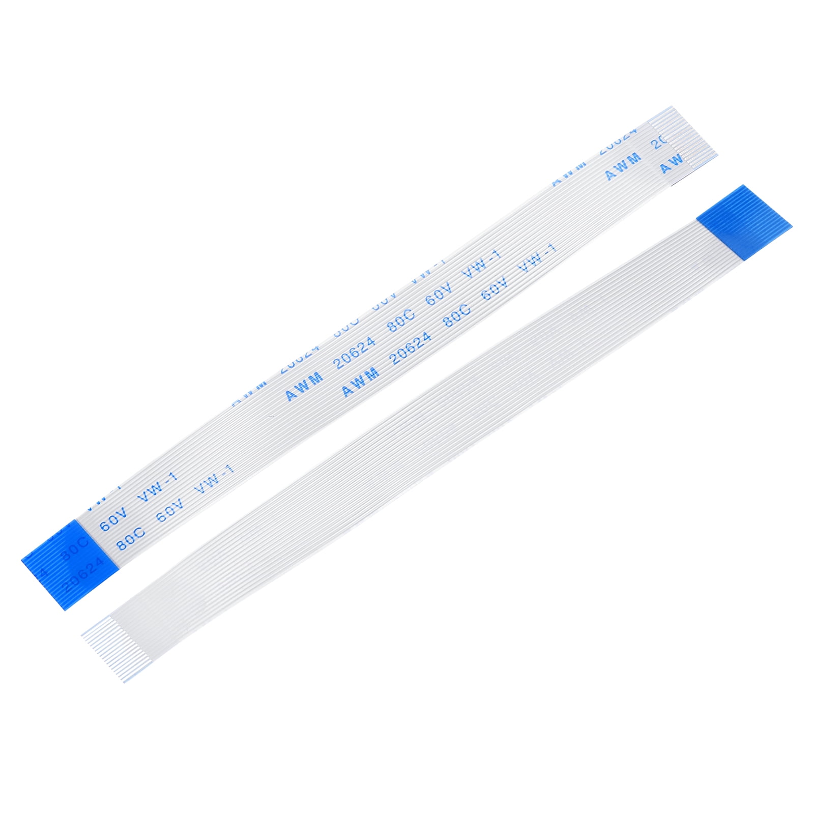 Uxcell FFC Ribbon Flat Flexible Cable 18 Pin 0.5mm 100mm (B Type) for ...