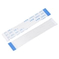 thumbnail image 1 of Uxcell FFC Ribbon Flat Flexible Cable 22 Pin 0.5mm 60mm (B Type) for LCD Laptop 10 Pack, 1 of 5