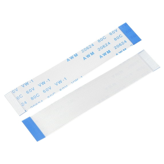 Uxcell FFC Ribbon Flat Flexible Cable 22 Pin 0.5mm 60mm (B Type) for LCD Laptop 10 Pack