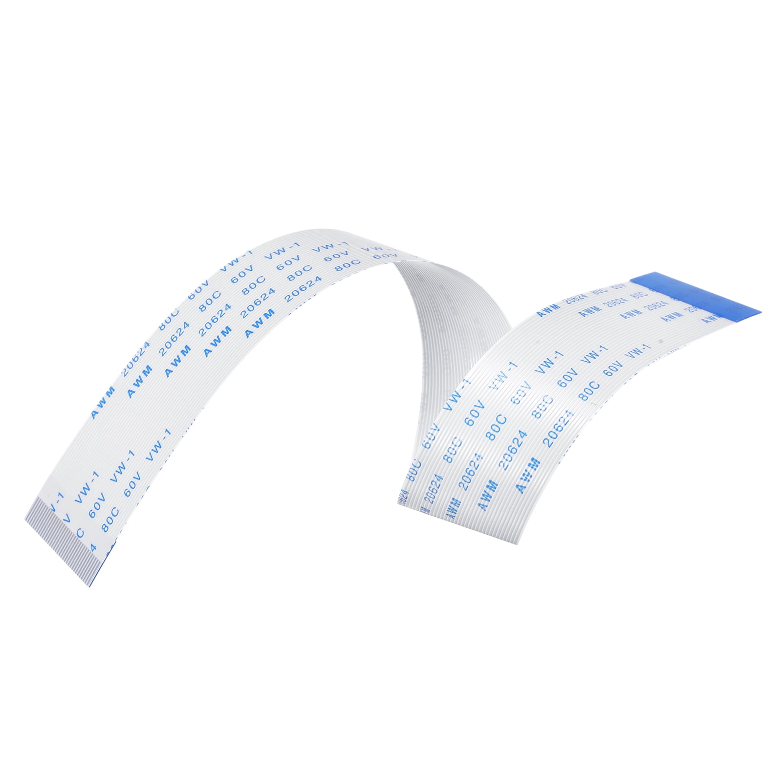 Uxcell FFC Ribbon Flat Flexible Cable 34 Pin 0.5mm 200mm (B Type) for ...