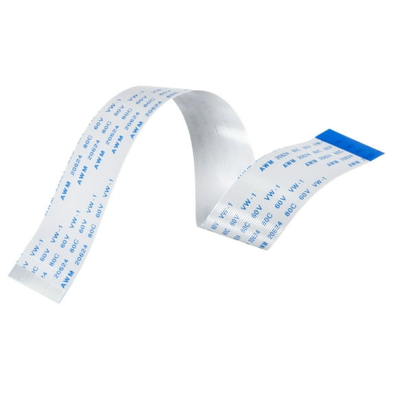 Uxcell FFC Ribbon Flat Flexible Cable 36 Pin 0.5mm 200mm (B Type) for LCD Laptop 5 Pack